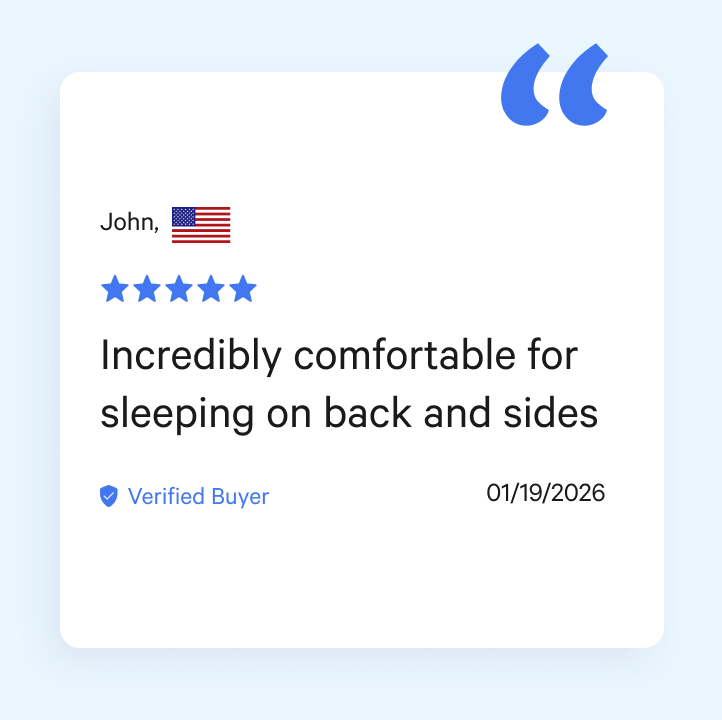 Derila Ergo - Side Sleeper Pillow
